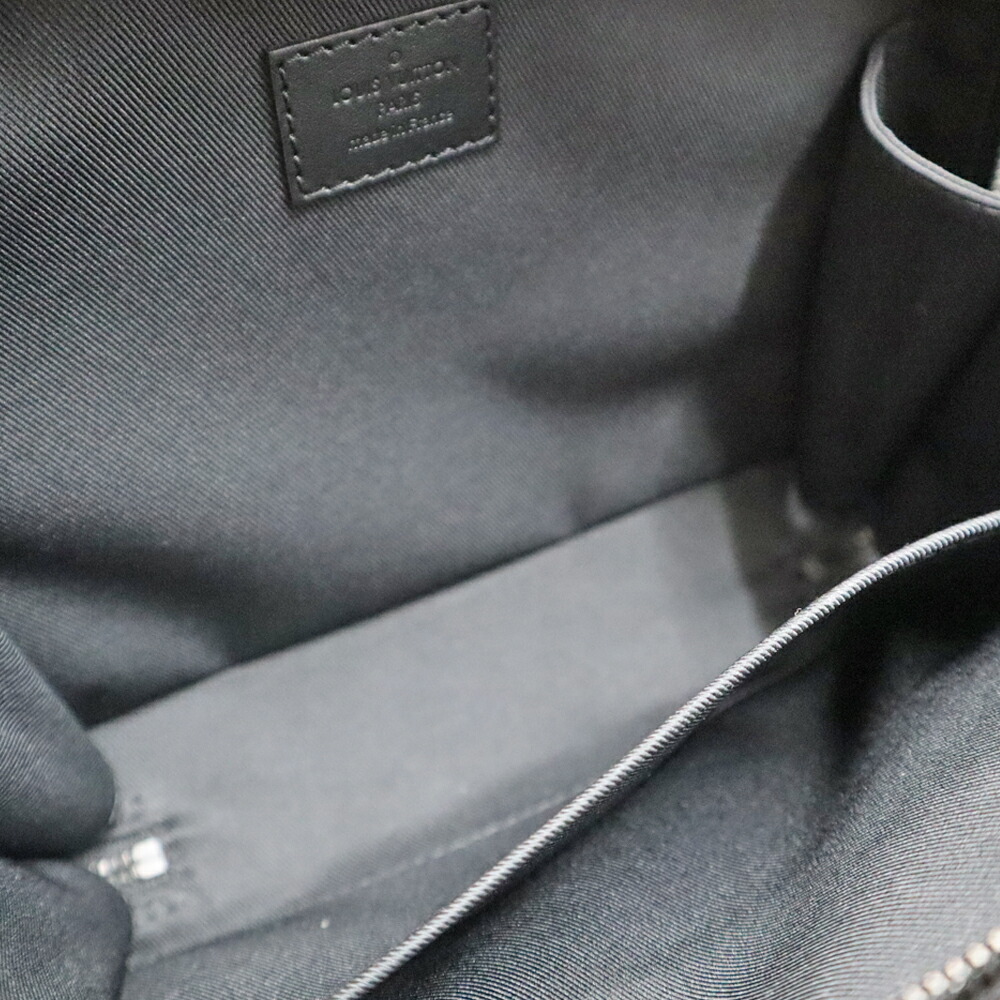 LOUISVUITTON【ルイ・ヴィトン】M45935ハンドル・ソフトトランクショルダーバッグハンドバッグモノグラムマカサーキャンバスレザーブラウン系ブラックカバン鞄斜め掛けメンズレディースユニセックス【中古】USED-8質屋かんてい局春日井店k22-4077