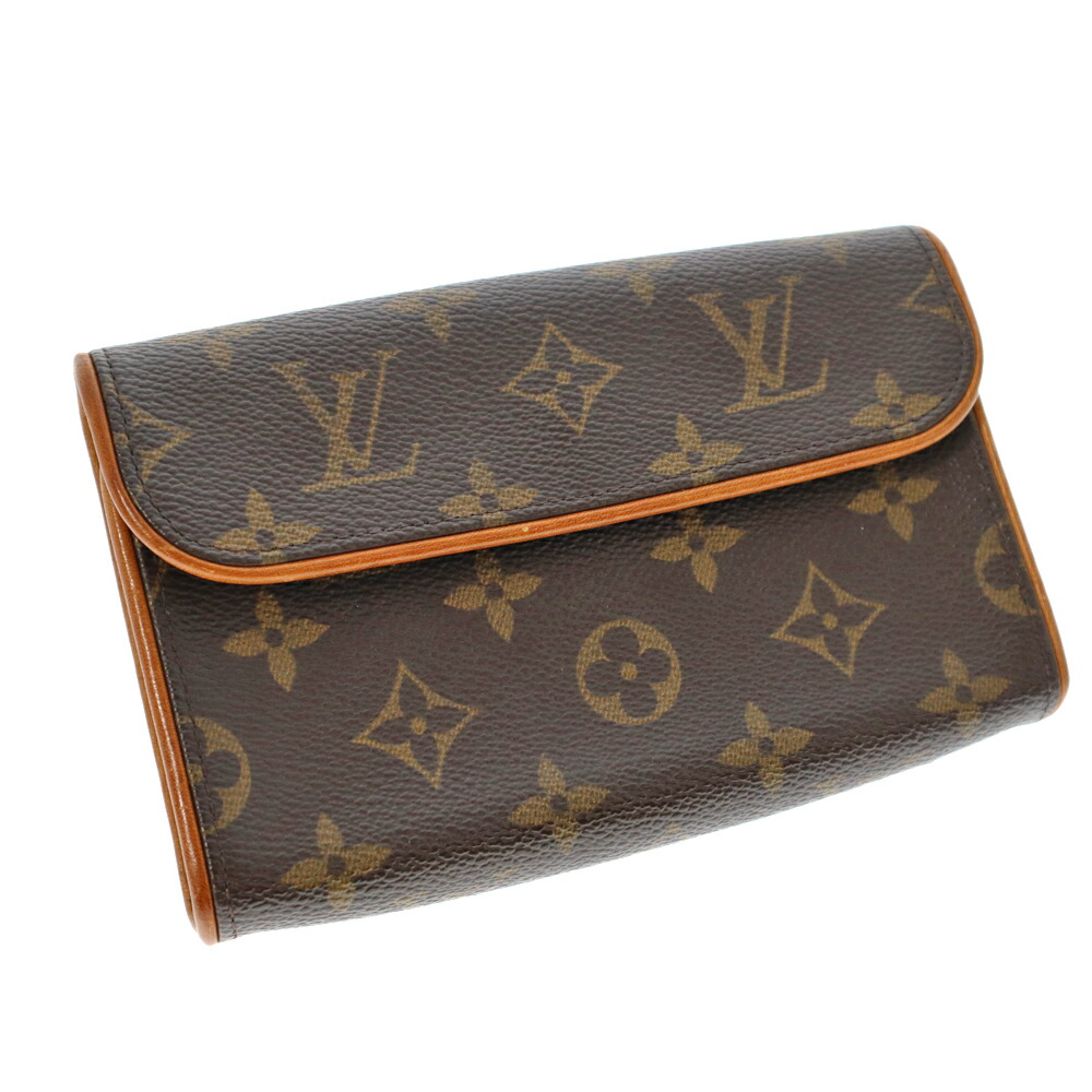 円 65 Off Louis Vuittonm ポシェット フロランティーヌ モノグラムキャンバス ブラウン系 ウエストポーチ ボディバッグ ベルト ブランド レディース ユニセックスused 6 質屋かんてい局春日井店 K22 5469