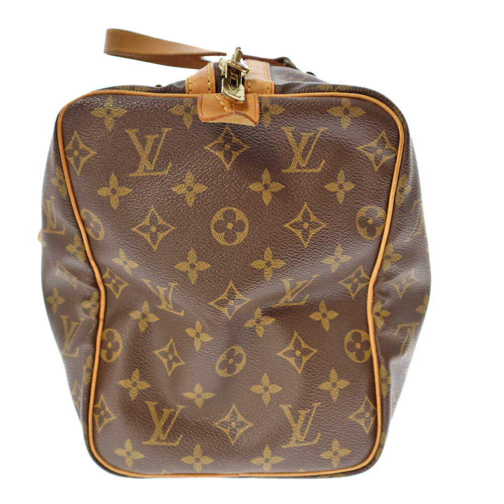 LOUISVUITTON【ルイヴィトン】M41626サックスープル35ハンドバッグモノグラムキャンバスブラウン系旅行鞄ボストンバッグメンズレディースユニセックス【中古】USED-6質屋かんてい局春日井店k22-3441