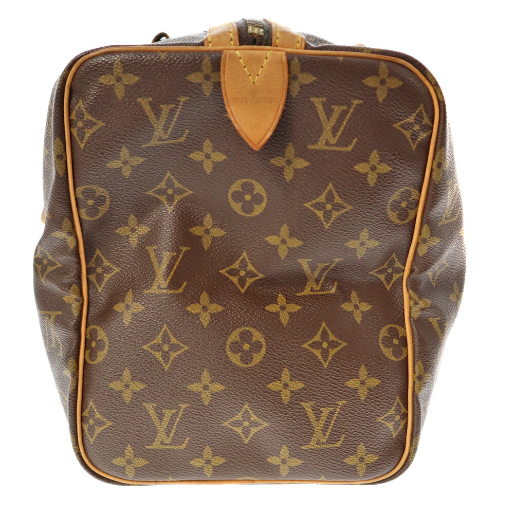 LOUISVUITTON【ルイヴィトン】M41626サックスープル35ハンドバッグモノグラムキャンバスブラウン系旅行鞄ボストンバッグメンズレディースユニセックス【中古】USED-6質屋かんてい局春日井店k22-3441