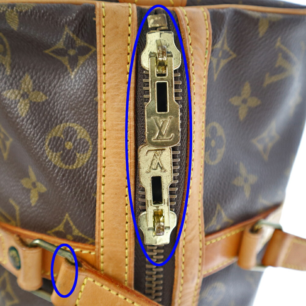 LOUISVUITTON【ルイヴィトン】M41626サックスープル35ハンドバッグモノグラムキャンバスブラウン系旅行鞄ボストンバッグメンズレディースユニセックス【中古】USED-6質屋かんてい局春日井店k22-3441