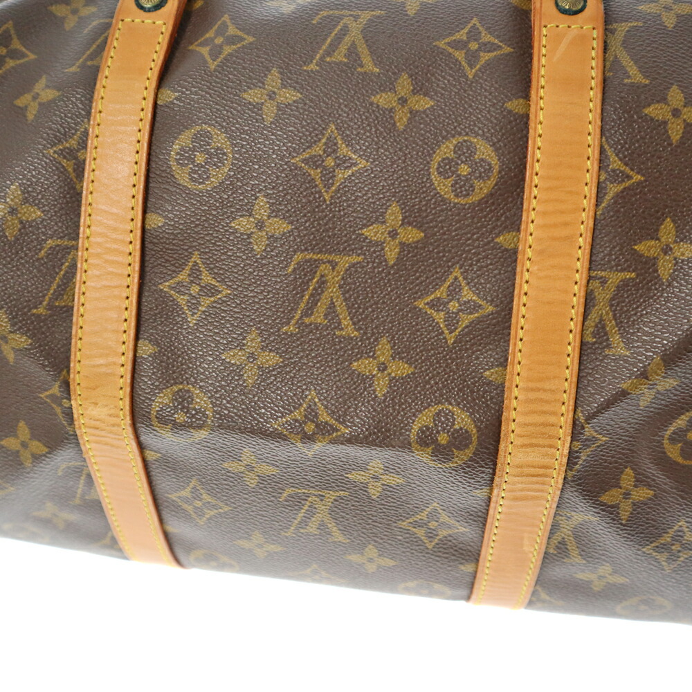 LOUISVUITTON【ルイヴィトン】M41626サックスープル35ハンドバッグモノグラムキャンバスブラウン系旅行鞄ボストンバッグメンズレディースユニセックス【中古】USED-6質屋かんてい局春日井店k22-3441