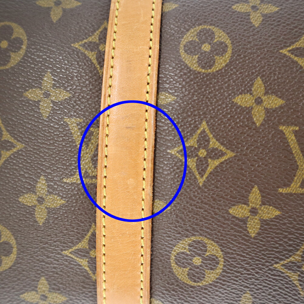 LOUISVUITTON【ルイヴィトン】M41626サックスープル35ハンドバッグモノグラムキャンバスブラウン系旅行鞄ボストンバッグメンズレディースユニセックス【中古】USED-6質屋かんてい局春日井店k22-3441