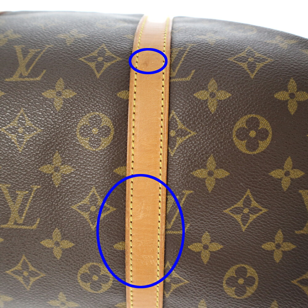 LOUISVUITTON【ルイヴィトン】M41626サックスープル35ハンドバッグモノグラムキャンバスブラウン系旅行鞄ボストンバッグメンズレディースユニセックス【中古】USED-6質屋かんてい局春日井店k22-3441