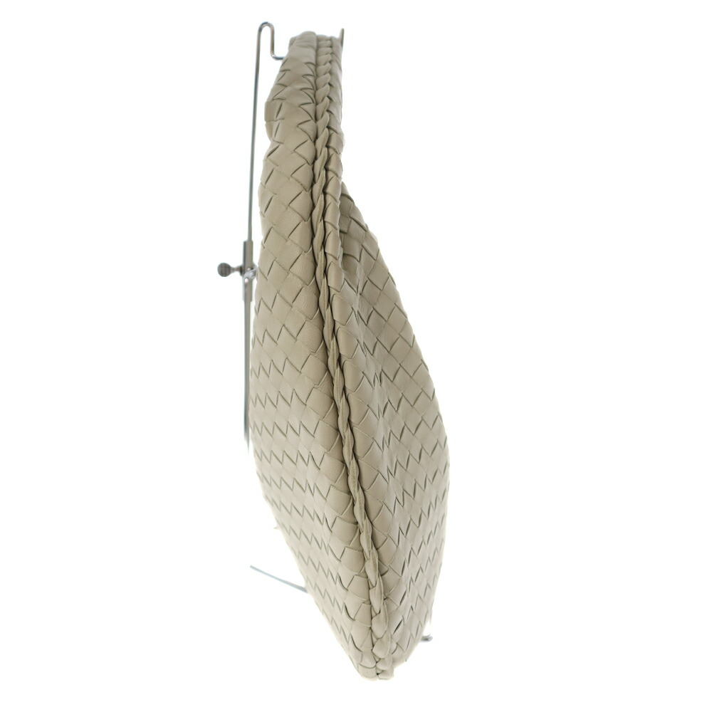 BOTTEGAVENETA【ボッテガヴェネタ】115653ワンショルダーバッグ本革アイボリー系肩掛けブランドバッグメンズレディースユニセックス【中古】USED-7質屋かんてい局春日井店k22-3918