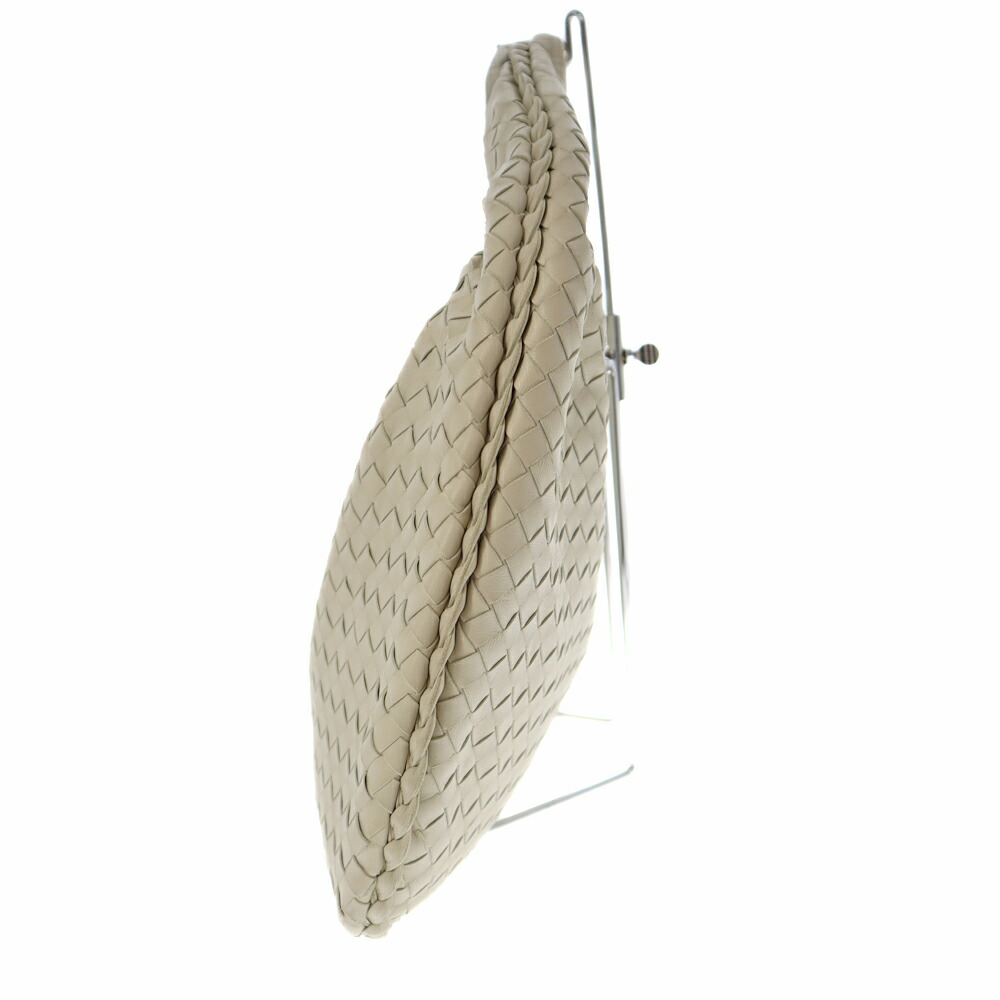 BOTTEGAVENETA【ボッテガヴェネタ】115653ワンショルダーバッグ本革アイボリー系肩掛けブランドバッグメンズレディースユニセックス【中古】USED-7質屋かんてい局春日井店k22-3918