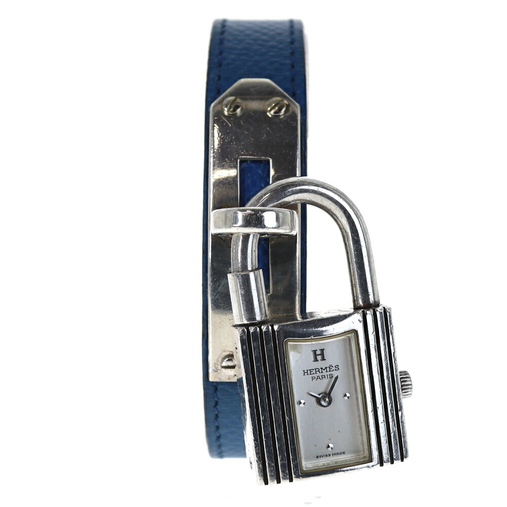楽天市場】【中古】 エルメス HERMES ケリーウォッチ KE1.210 ブルー