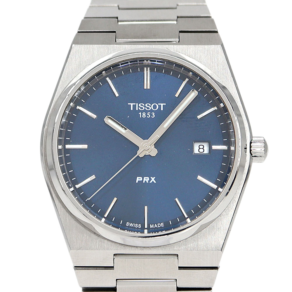TISSOT ティソ T055410 青文字盤 デイト クオーツシルバーメンズ TISSOT ティソ T055410 青文字盤 デイト クオーツシルバーメンズ