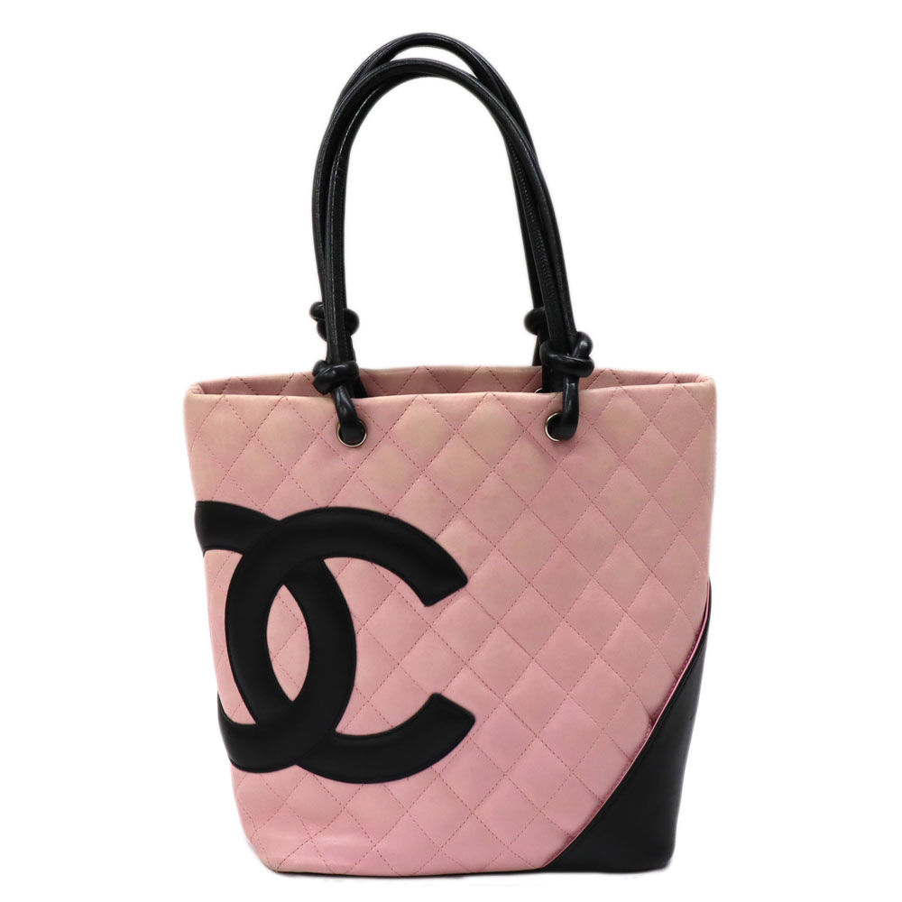 楽天市場】CHANEL シャネル カンボンライン ミディアムトート トート