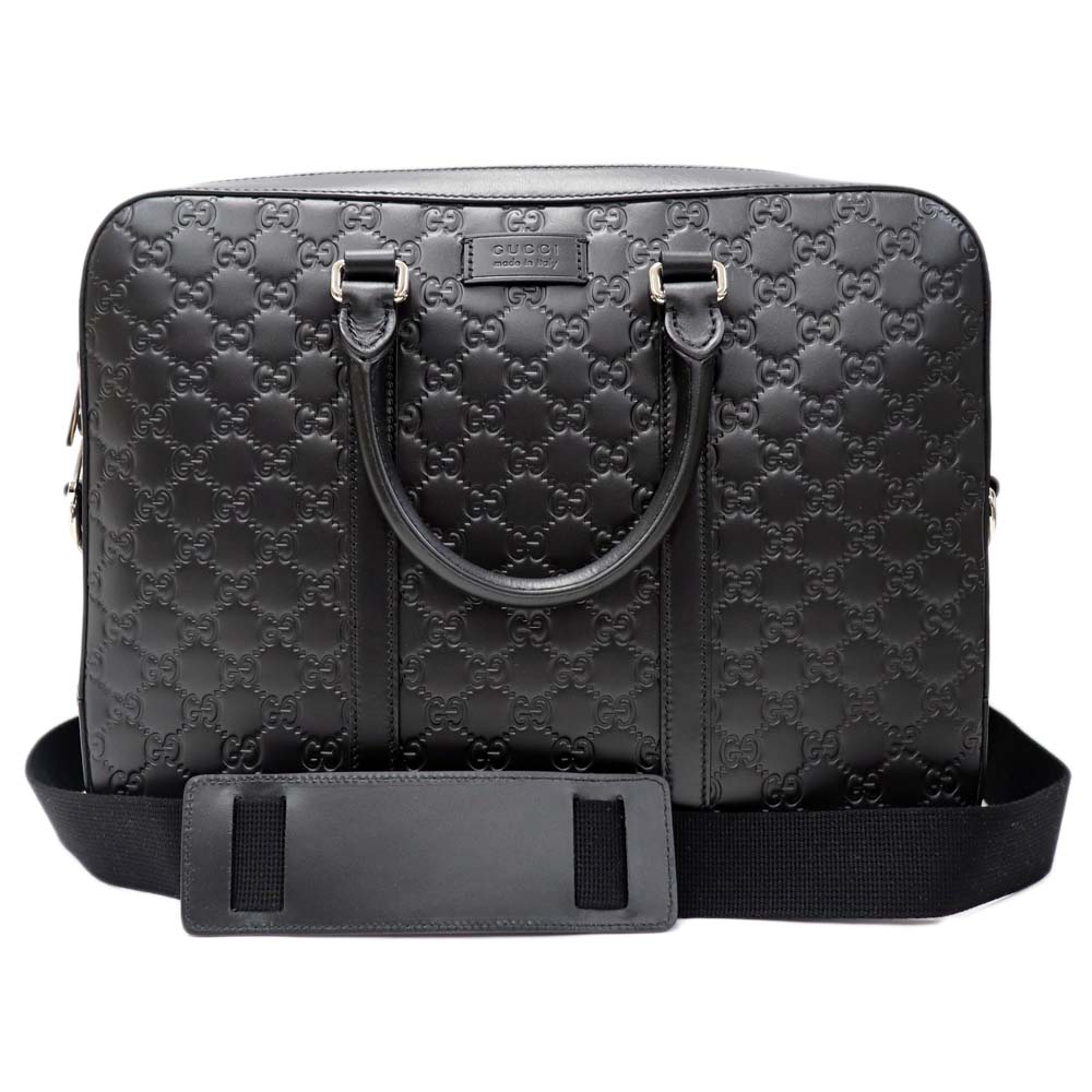【タイムセール本日終了】GUCCI ブラック レザー ビジネスバッグ 楽天市場】【バッグ】GUCCI グッチ グッチシマ ラバー PCケース