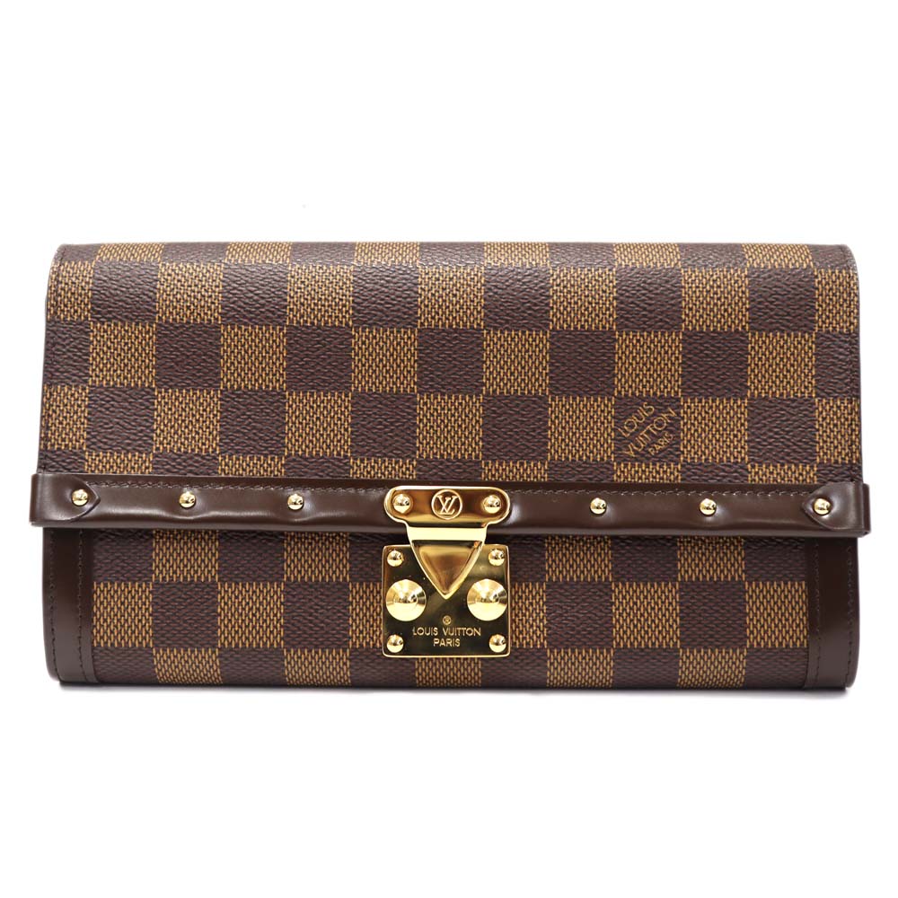ルイヴィトン Louis vuitton N60535 ポルトフォイユヴェニス 長財布 ユニセックス エベヌ【中古】