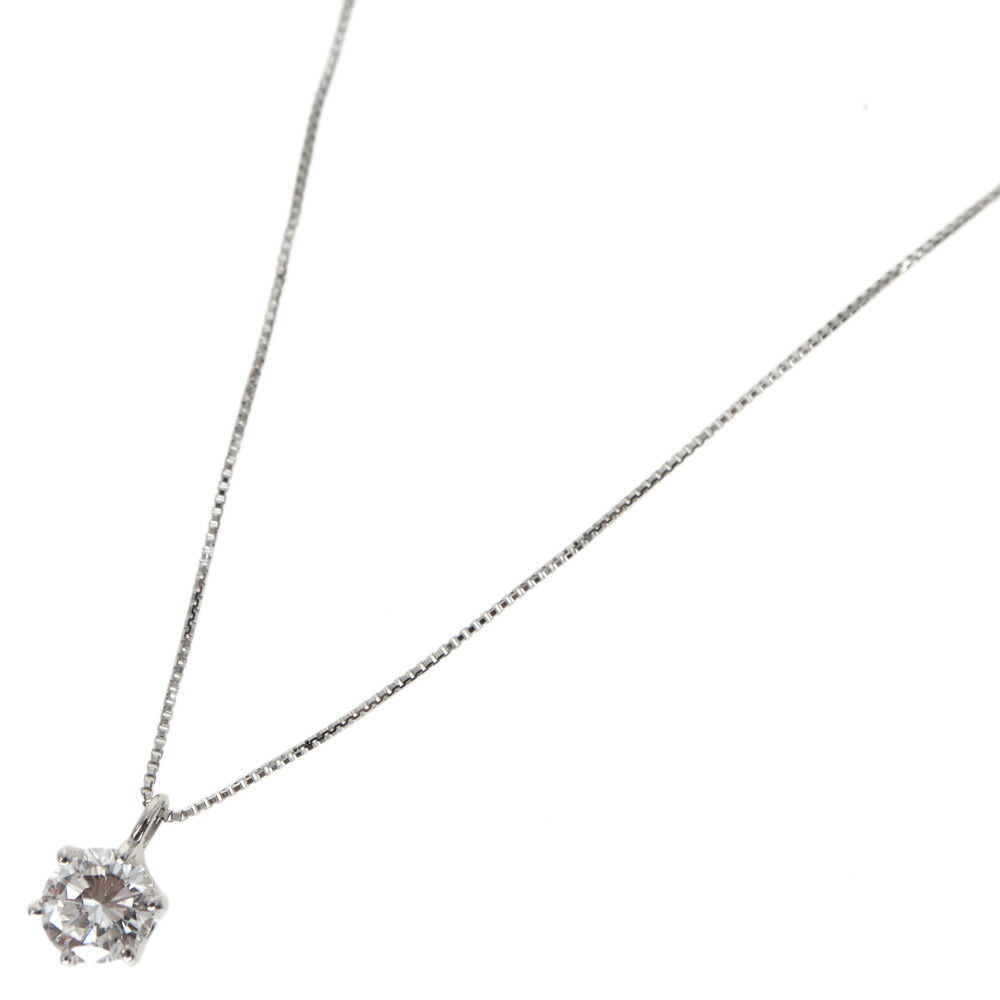 Pt900 Pt850 プラチナ ダイヤモンド ネックレス【中古】｜質屋かんてい局 店