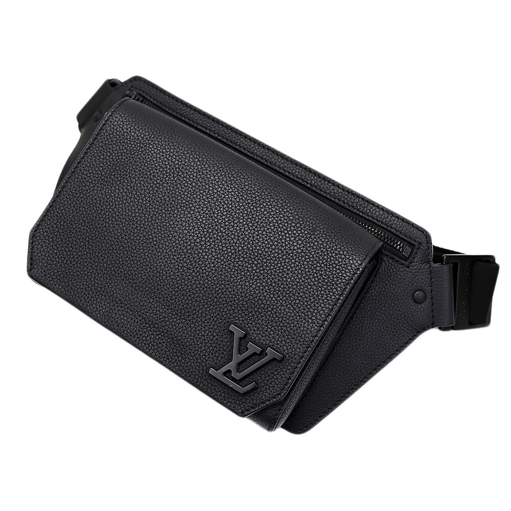 ルイヴィトン Louis Vuitton M57081 テイクオフスリングバッグ  上半身御徒面子 メンズ 黒いこと【中古】