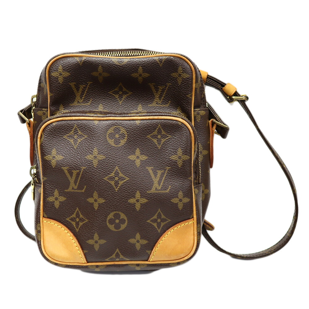 ルイ・ヴィトン Louisvuitton M45236 アマゾン ショルダーバッグ レディース モノグラムキャンバス ブラウン【中古】