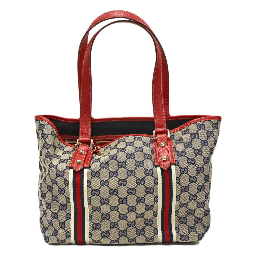 楽天市場】GUCCI グッチ 137396 トートバッグ シェリーライン GG