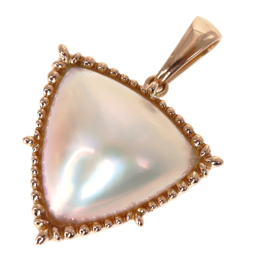 Tasaki タサキ K18PG 18金ピンクゴールド ハーフパールトップ ペンダントトップ レディース 【中古】｜質屋かんてい局 店