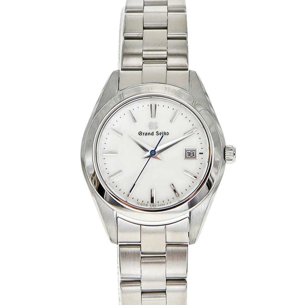 地びたセイコー Grand seiko STGF359 4J52-0AL0  ヘリテージコレクションクォーツ 白砂糖文字盤 レディース ステンレス鋼 白いこと【中古】