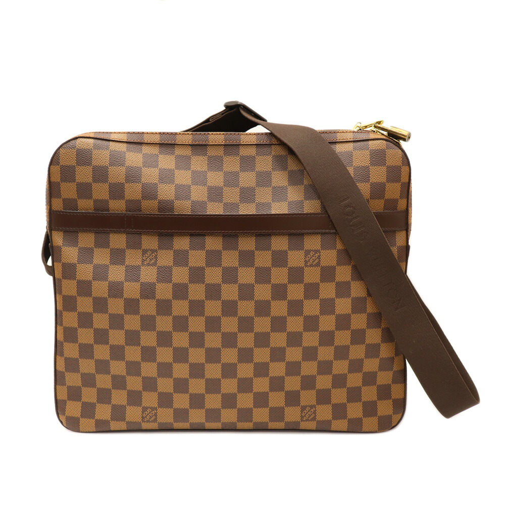 ルイ・ヴィトン Louis Vuitton N45251 ドルソドゥロ ショルダーバッグ 上塗り帆布 レディース エベヌ【中古】