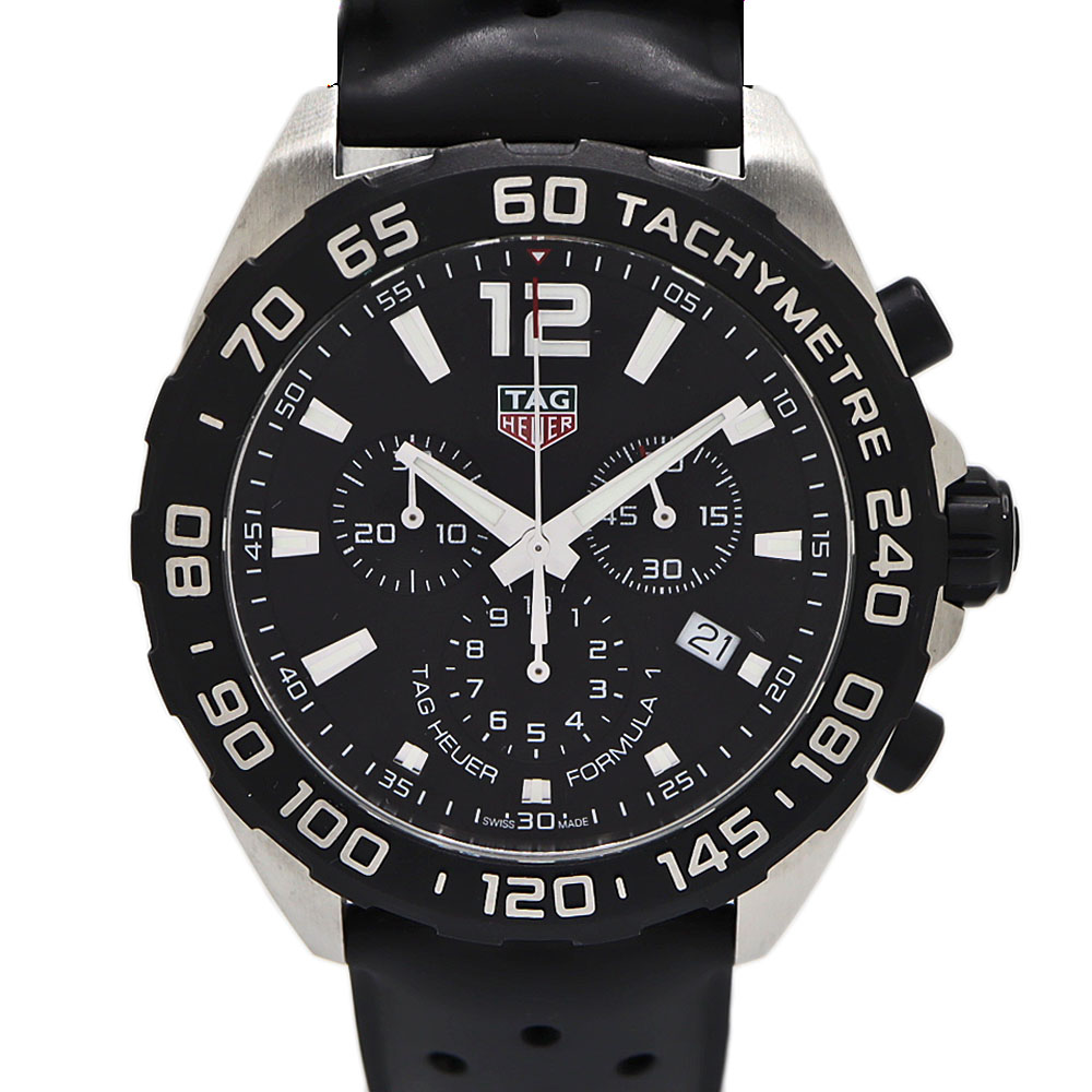 タグホイヤー Tag heuer CAZ1010.FT8024 フォーミュラ1 メンズ クオーツ ブラック文字盤 【中古】|質屋かんてい局 店