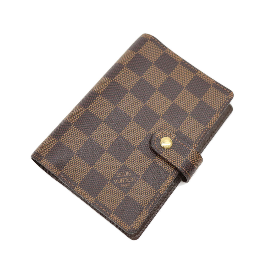 LOUIS VUITTON ルイヴィトン ダミエ 手帳カバー 中古 LOUIS VUITTON ルイヴィトン ダミエ 手帳カバー スケジュール帳