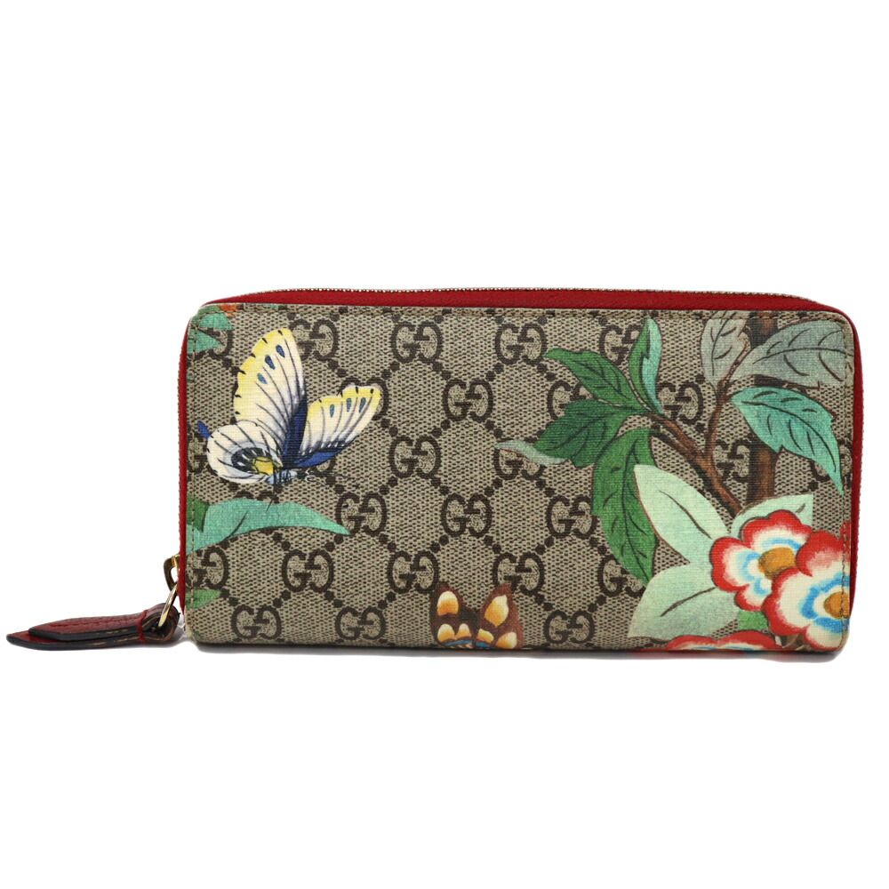 楽天市場】グッチ GUCCI 長財布 GGスプリーム ティアン ジップ