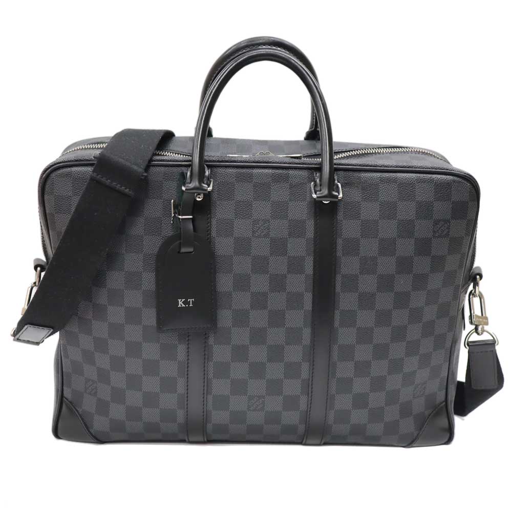 ルイヴィトン louisvuitton N41123 ポルトドキュマン ヴォワヤージュGM 商行為御徒面子 メンズ  【中古】