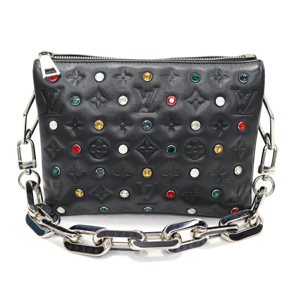 ルイヴィトン Louis vuitton M22429 クッサンBB 2way レディース ブラック【中古】