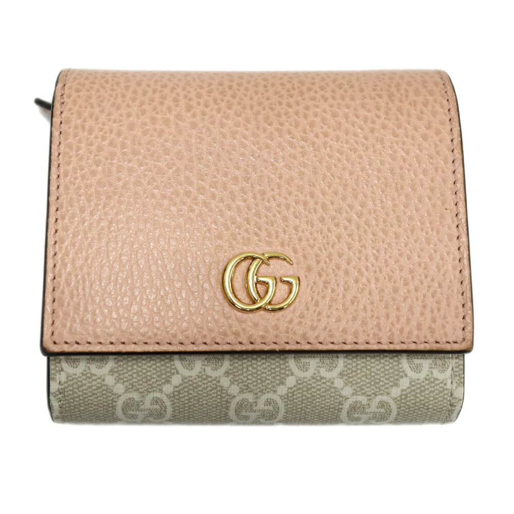 楽天市場】GUCCI ダブルG バイカラー ミディアム ウォレット 598587