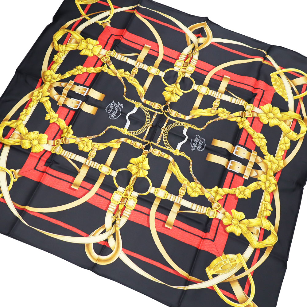 楽天市場】エルメス スカーフ HERMES スカーフ カレ90 シルクツイル