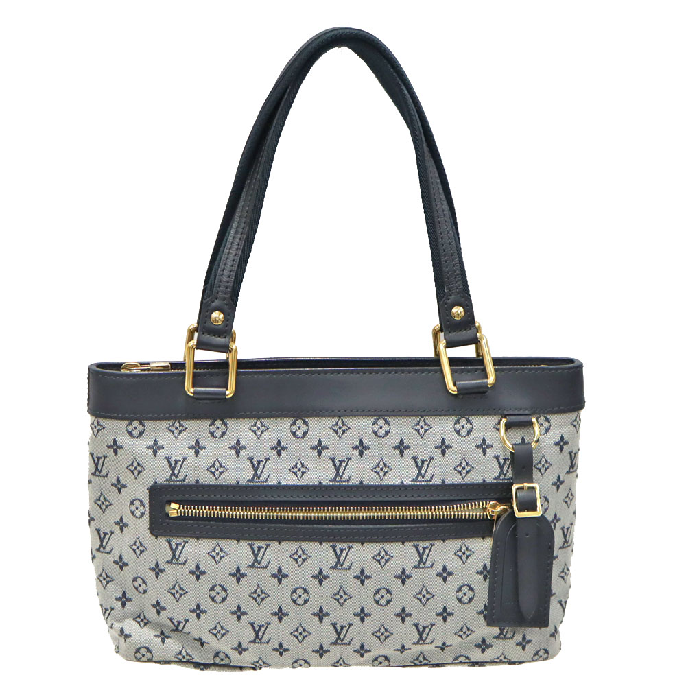 ルイヴィトン Louis Vuitton M92676 ルーシュPM ハンドバッグ レディース グレー ブラック レザー キャンバス【中古】｜質屋かんてい局 店