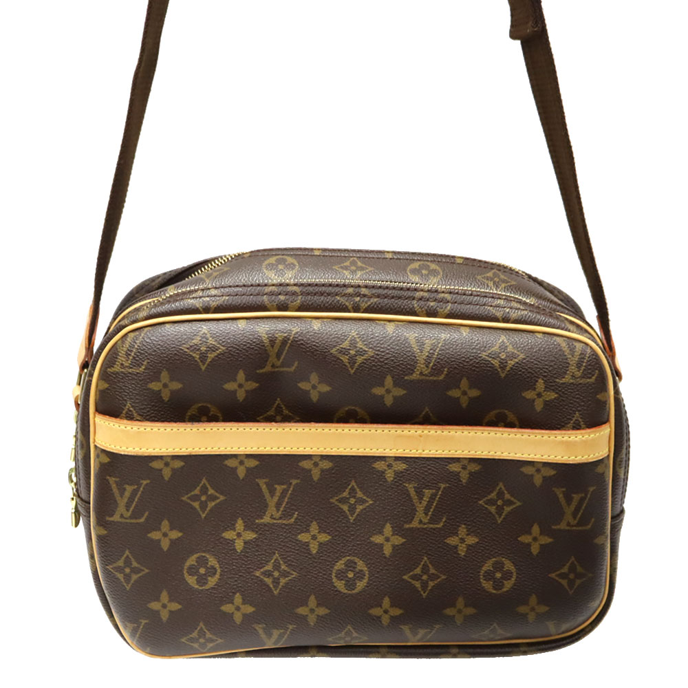 ルイヴィトン Louis Vuitton M45254 特派員PM ショルダーバッグ レディース なめし革 赤銅色 【中古】