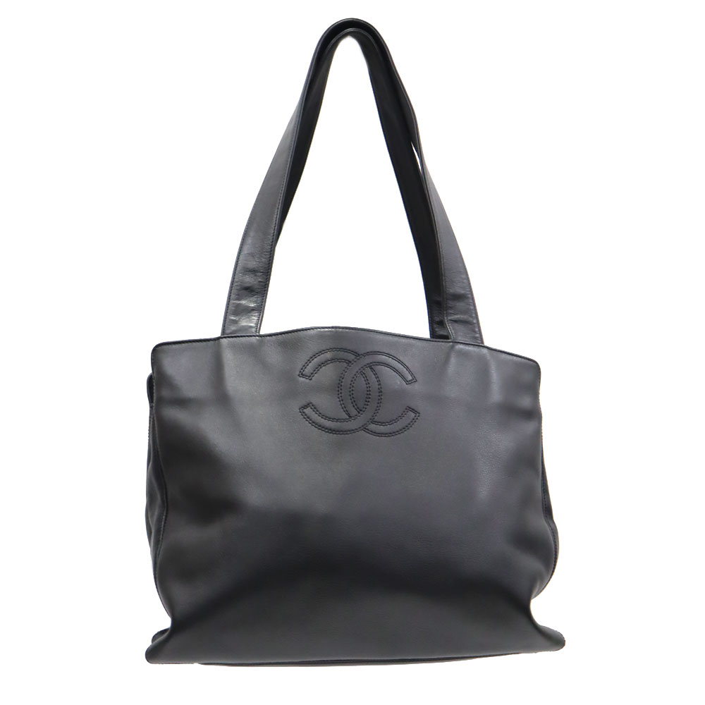 シャネル Chanel A14305 デカココマークトートバッグ ユニセックス ブラック【中古】｜質屋かんてい局 店