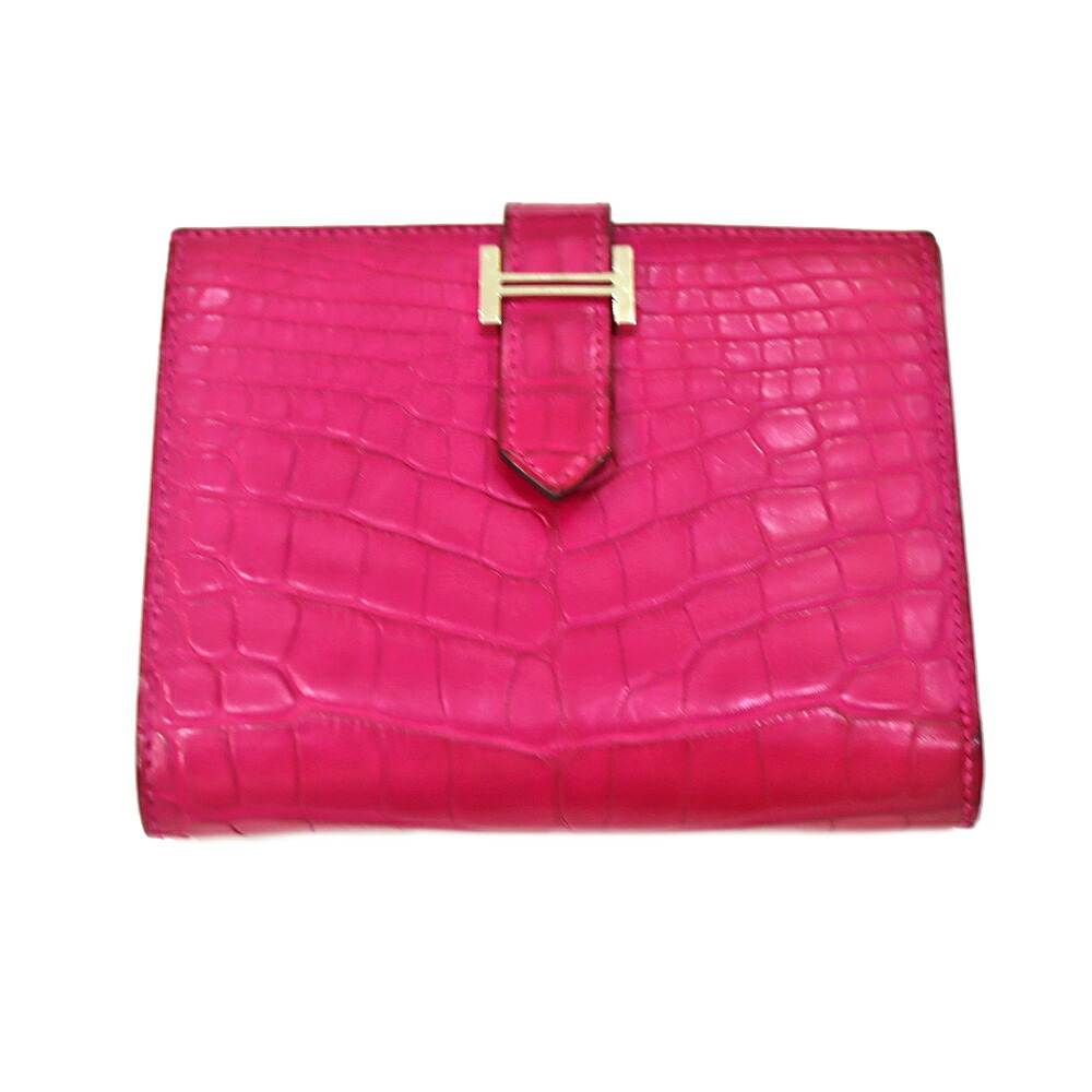 楽天市場】エルメス 財布 レディース ベアンコンパクト Z刻印 二つ折り