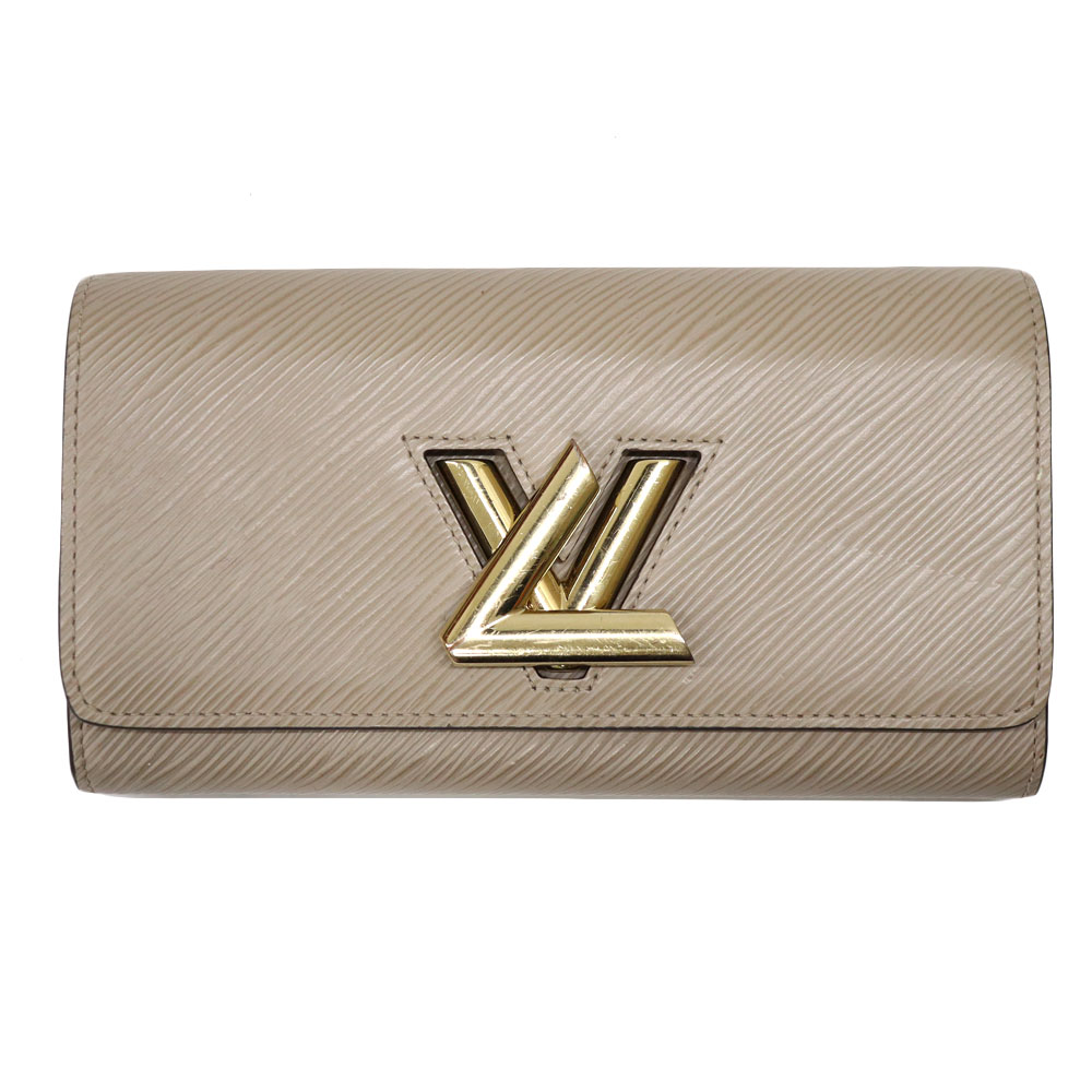【うつり変わり】ルイ・ヴィトン Louis Vuitton M67510 ポルトフォイユ 捻じれ 長紙入れ ベージュ 【中古】