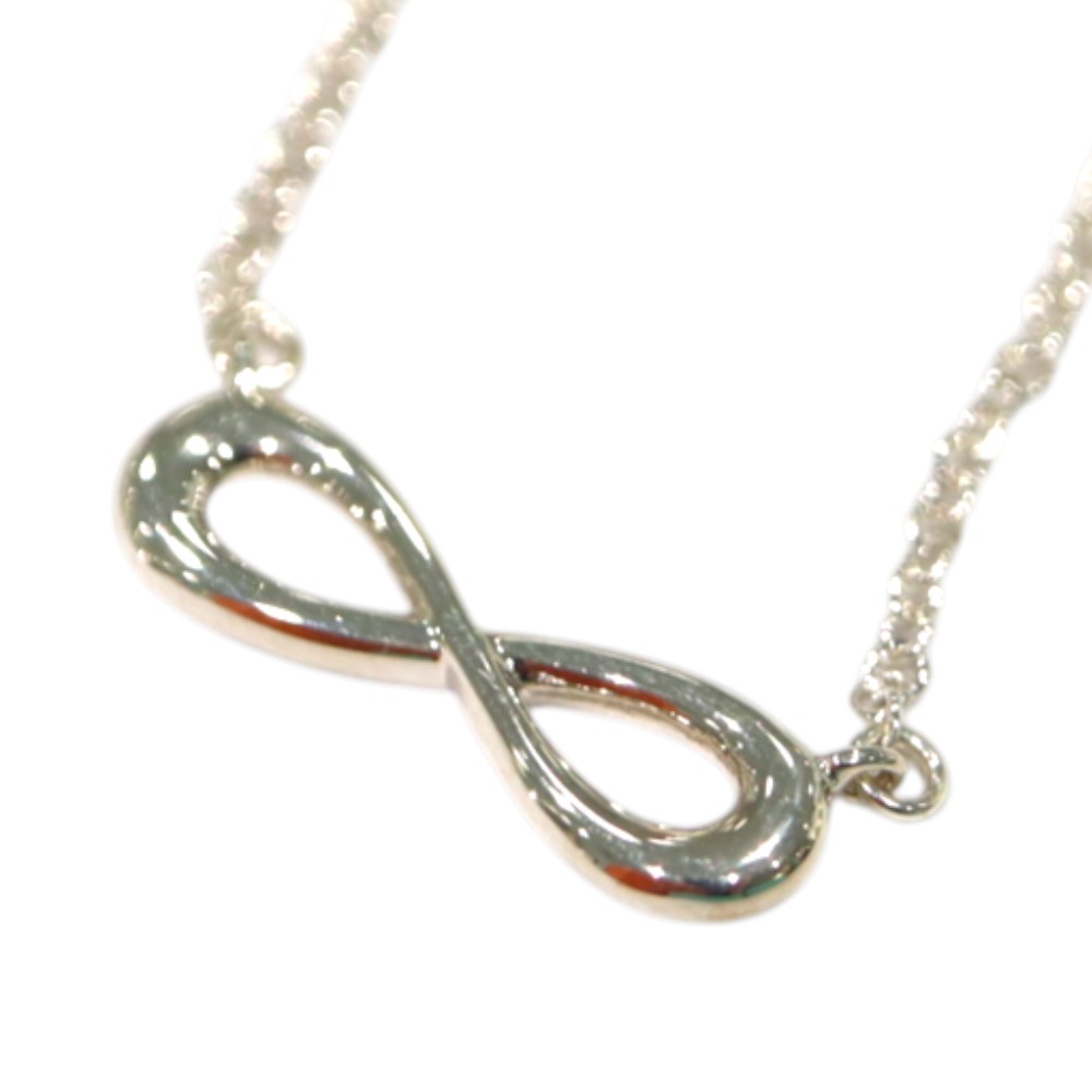 ティファニー Tiffany&Co. インフィニティ ネックレス ペンダント SV925 レディース シルバー【中古】