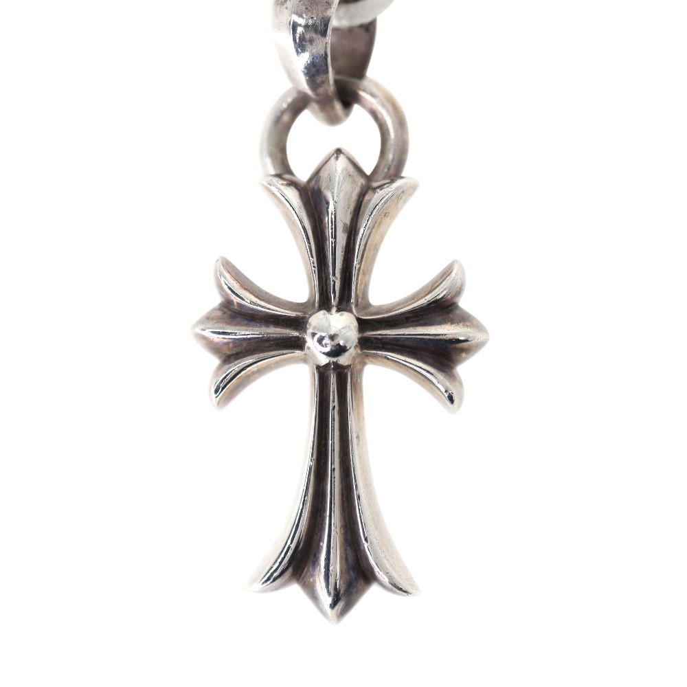クロムハーツ Chrome Hearts スモール CH クロスウィズベイル ペンダントトップ SV925 シルバー【中古】