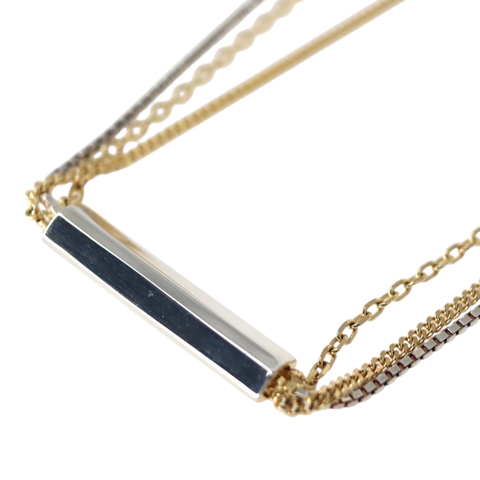 楽天市場】【中古】BOTTEGA VENETA イントレチャートネックレス