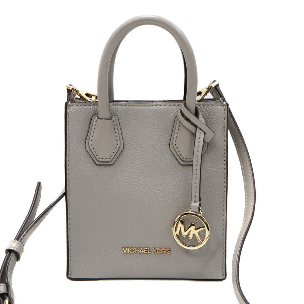 マイケル教科課程 Michel kors 35S1GM9T0L 2WAY御徒面子 薄墨色 レディース【中古】