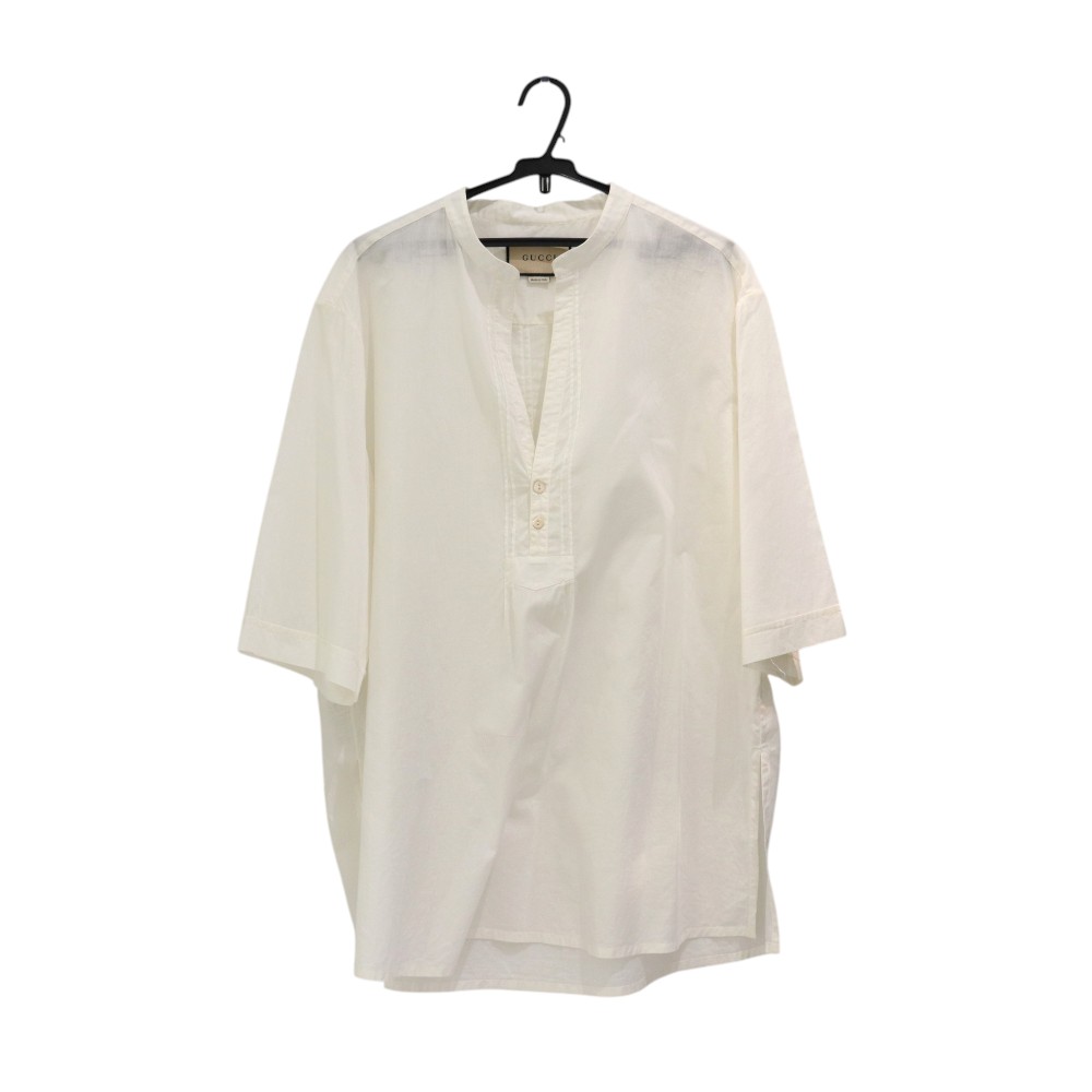 グッチ Gucci 654888 チュニックシャツ レディース ホワイト 【中古】｜質屋かんてい局 店