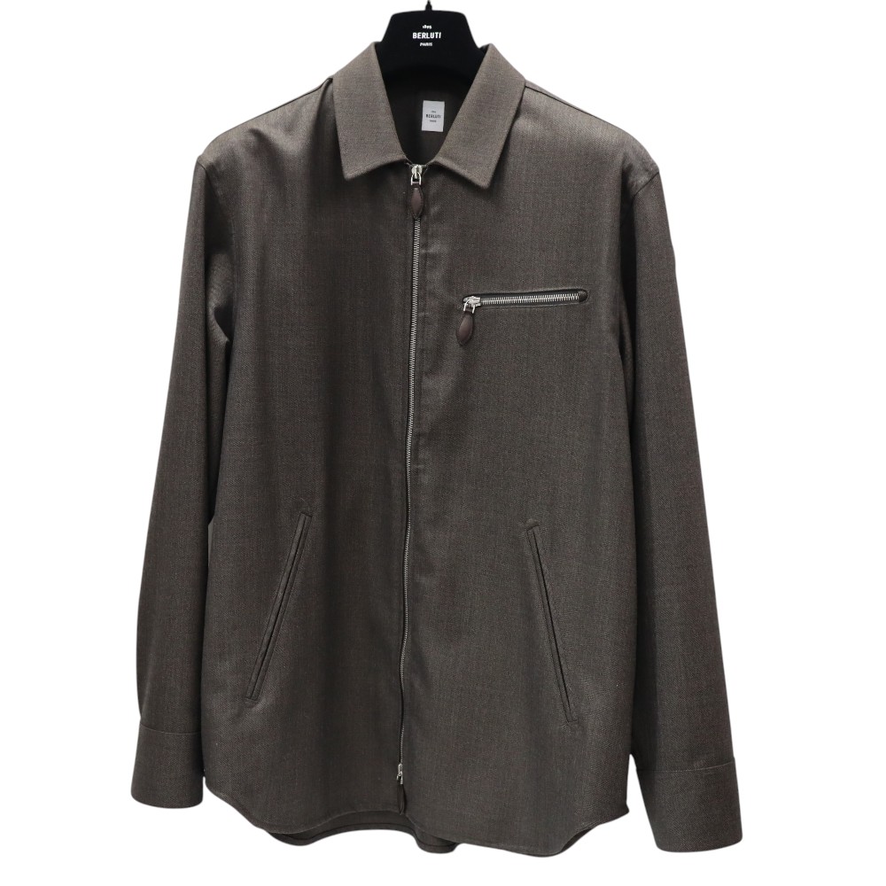 ベルルッティ Berluti R23HTL75WDAK ジャケット ブラウン系 メンズ ウール【中古】｜質屋かんてい局 店