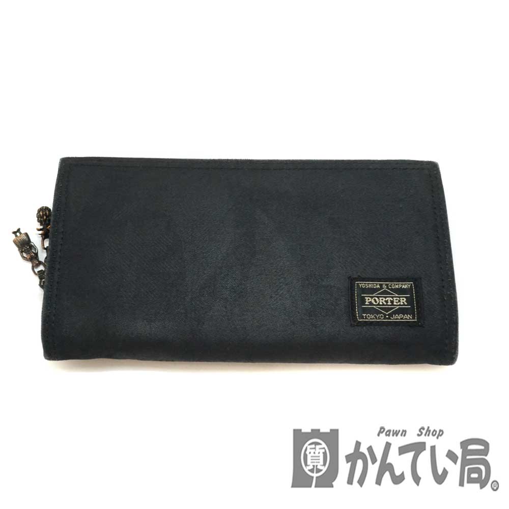 楽天市場 Porter ポーター アロハポーター ラウンドファスナー長財布 ブラック メンズ さいふ 中古 Used 6 質屋 かんてい局北名古屋店 N 1735 質屋かんてい局 楽天市場店