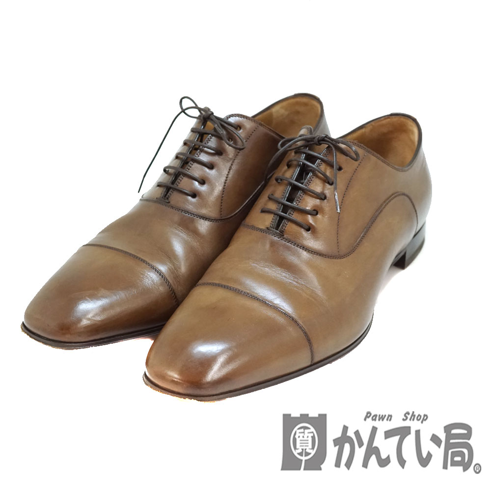 楽天市場 Christian Louboutin クリスチャンルブタン レザーシューズ 革靴 メンズ ビジネス レッドソール 表記サイズ 42 約 27cm 紳士 くつ ブラウン系 中古 Used 6 質屋かんてい局北名古屋店 N 5062 質屋かんてい局 楽天市場店