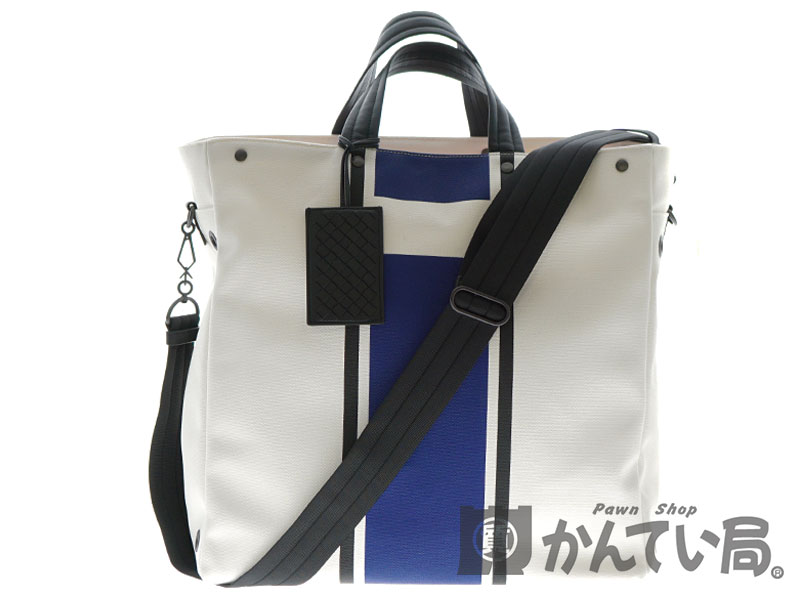 Bottega Veneta オンライン ボッテガヴェネタ 5057 2wayトートバッグ キャンバス ホワイト ブルー ブラック ラムスキン ハンド ショルダー 斜め掛け メンズ 鞄 Used 10 質屋かんてい局北名古屋店 N18 4176 質屋かんてい局 店 質屋かんてい局北名古屋店 3万円 Bottega Veneta オンライン ボッテガヴェネタ 5057 2wayトートバッグ キャンバス ホワイト ブルー ブラック ラムスキン ハンド ショルダー 斜め掛け メンズ 鞄 Used 10 質屋かんてい局北名古屋店 N18 4176 質屋かんてい局 店 質屋かんてい局北名古屋店 3万円
