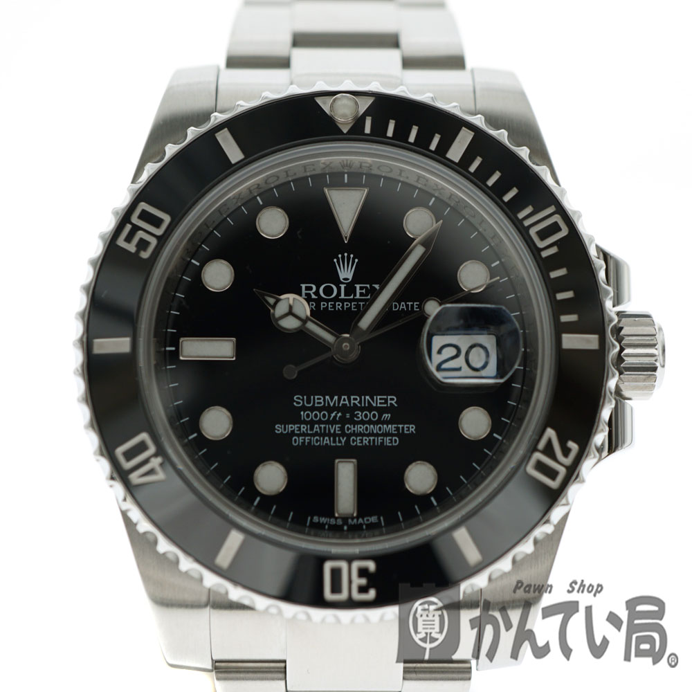 楽天市場 Rolex ロレックス サブマリーナデイト ブラックダイヤル ランダム番 Ss 自動巻き ギャランティーカード セブンアワーズ
