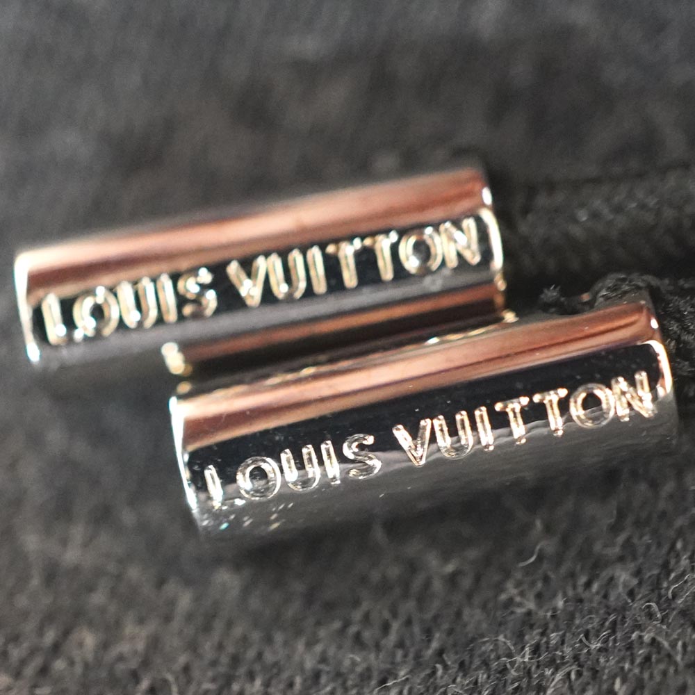 LOUIS VUITTONジップアップパーカー トレーナー グレー メンズ 長袖