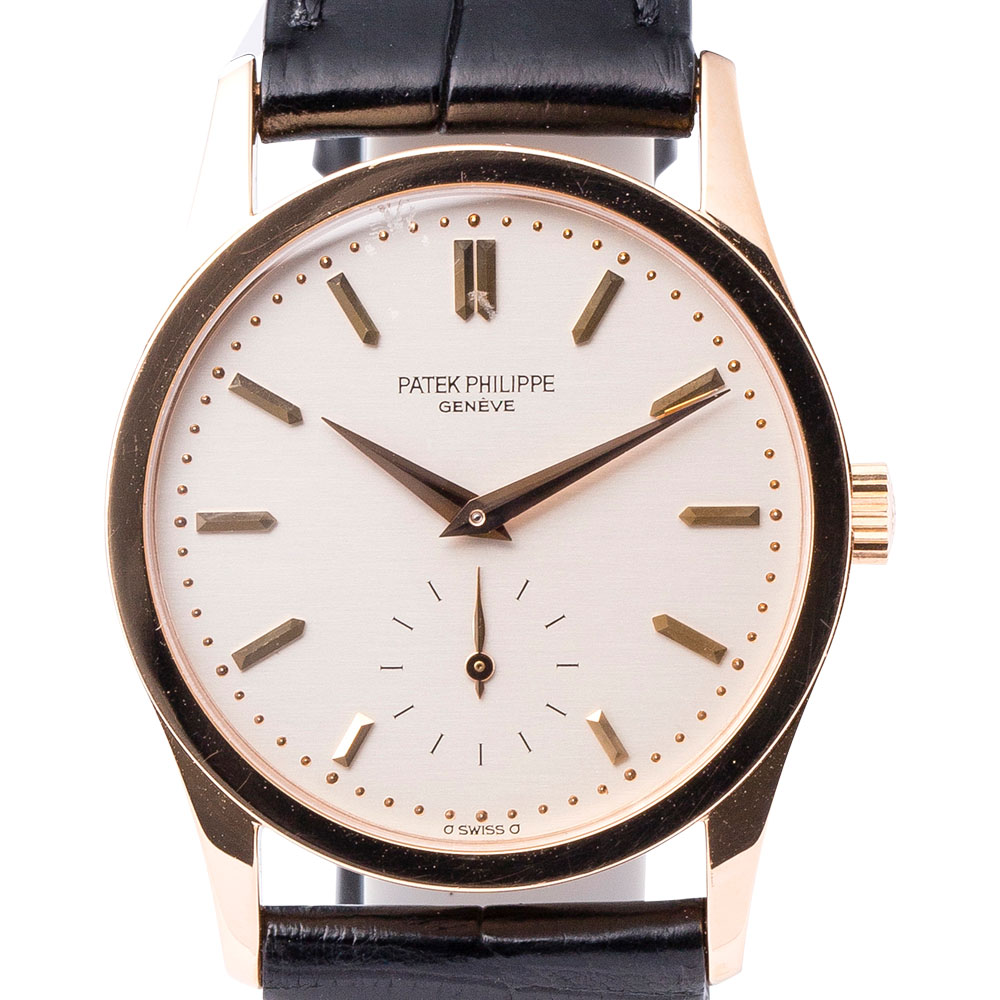 【楽天市場】PATEKPHILIPPE【パテックフィリップ】3796R カラトラバ 手巻き式【18金/ローズゴールド】アイボリー文字盤時計 ...