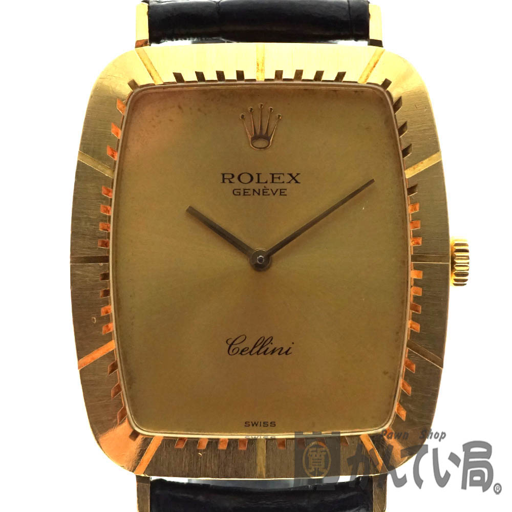 楽天市場 Rolex ロレックス 4087 チェリーニ 手巻き 腕時計 K18 金無垢 メンズ レディース アンティーク ヴィンテージ 中古 質屋かんてい局細畑店 Used 7 H2000265 質屋かんてい局 楽天市場店