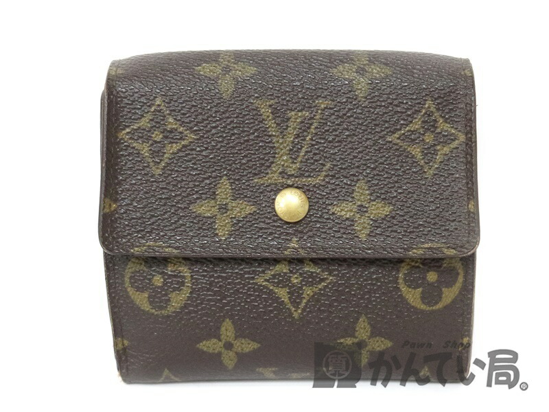 LOUIS VUITTON かんてい局小牧店 M61652 レディース 質屋 折り畳み 【ルイ・ヴィトン】 コンパクト モノグラム Wホック財布 c19-3842 【中古】 メンズ