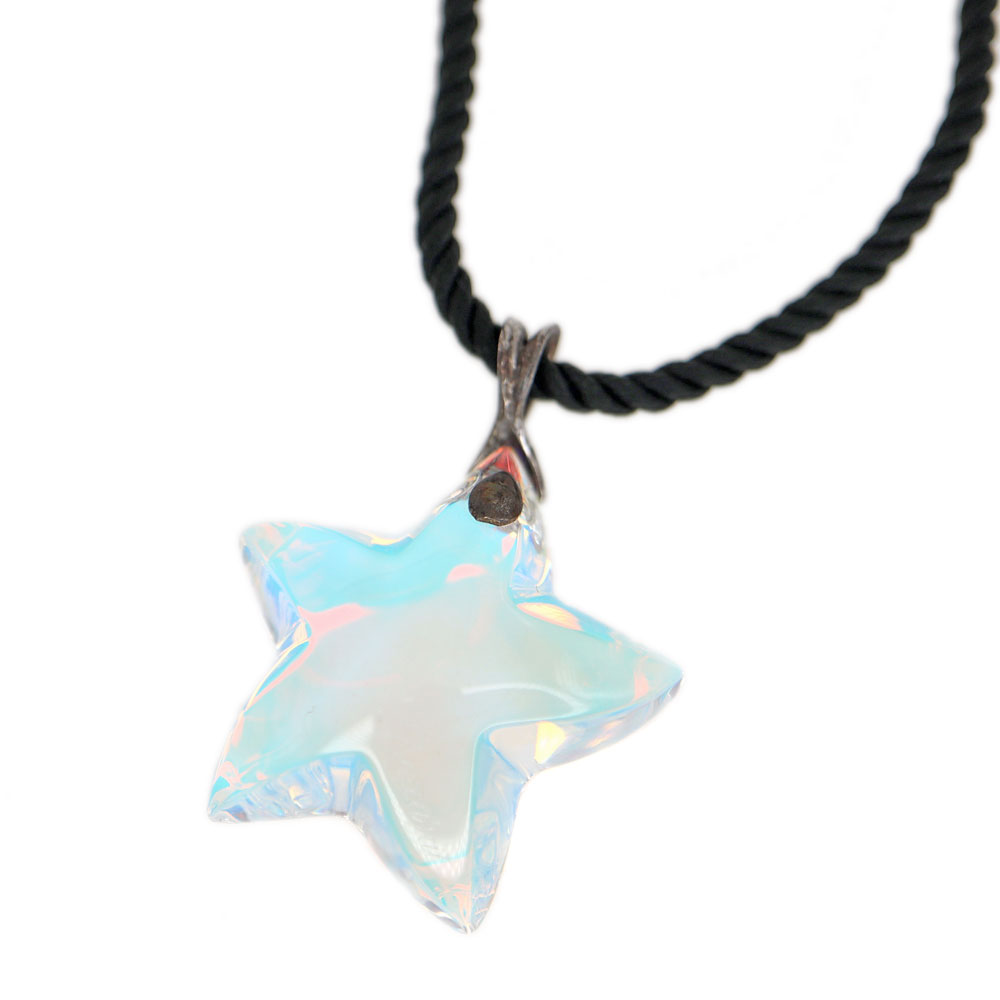 楽天市場】Baccarat(バカラ) ネックレス 星 クリスタル 18金イエロー