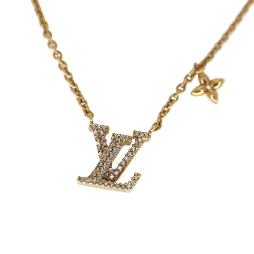ルイヴィトン Louis Vuitton M00596 ネックレスLV ユニセックス 最大約46cm【中古】｜質屋かんてい局 店